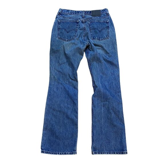 Vintage‎ 90s Silver Tab Levis Hipster Boot Cut Jeans Size 11R - Picture 2 of 8